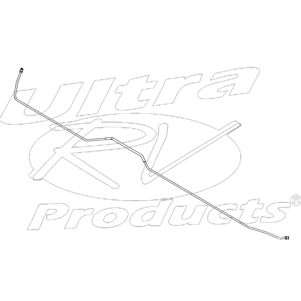 W0002345  -  Pipe Asm - Master Cylinder Secondary Intermediate